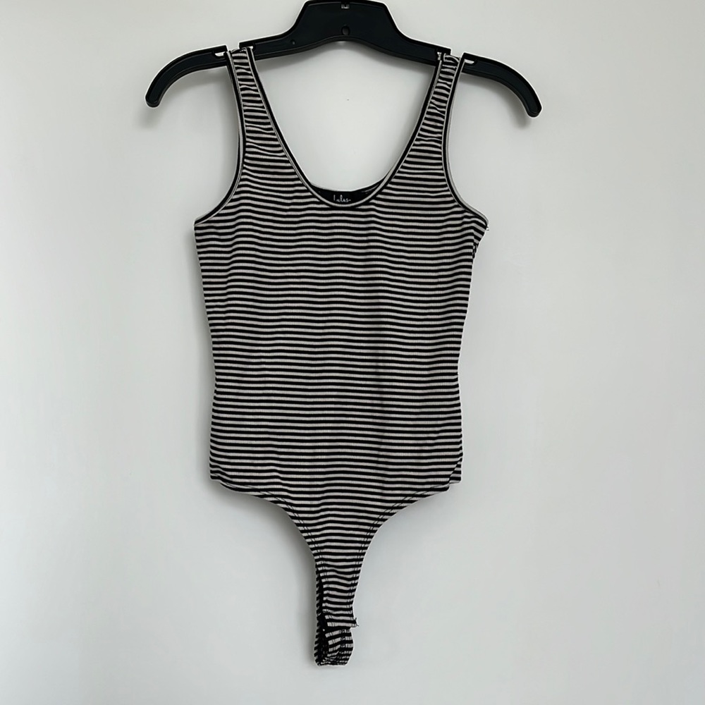 Lulu’s Striped Bodysuit